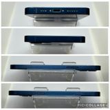 ��SIM�ե꡼ iPhone12  128GB �֥롼 �Хåƥ꡼74%