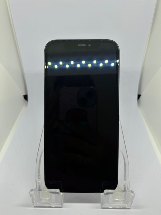 ��SIM�ե꡼ iPhone12  128GB �֥�å� �Хåƥ꡼75%