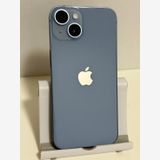 ���Хåƥ꡼85% SIM�ե꡼ iPhone14 128GB �֥롼