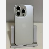 ���Хåƥ꡼88% SIM�ե꡼ iPhone15Pro 256GB �ۥ磻�ȥ����˥���