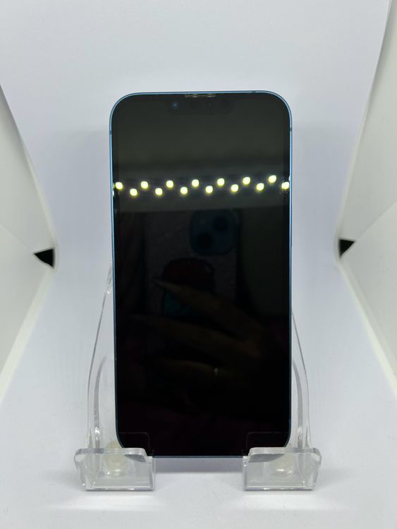 ��SIM�ե꡼ iPhone13  128GB �֥롼 �Хåƥ꡼78%