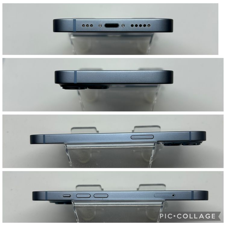 ������ SIM�ե꡼ iPhone14  128GB �֥롼 �Хåƥ꡼86%