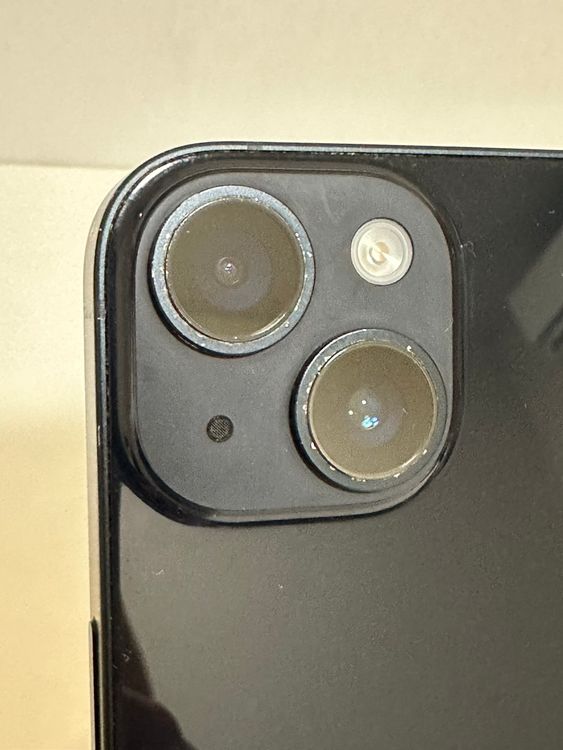 ���Хåƥ꡼85% SIM�ե꡼ iPhone14 128GB �ߥåɥʥ���