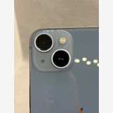 ��SIM�ե꡼ iPhone14 128GB �֥롼 �Хåƥ꡼80%