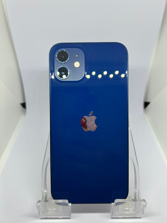 ��SIM�ե꡼ iPhone12  128GB �֥롼 �Хåƥ꡼73%