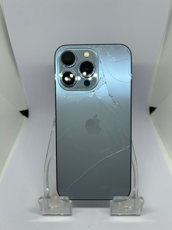 ��SIM�ե꡼ iPhone13Pro  128GB ������֥롼 �Хåƥ꡼67%