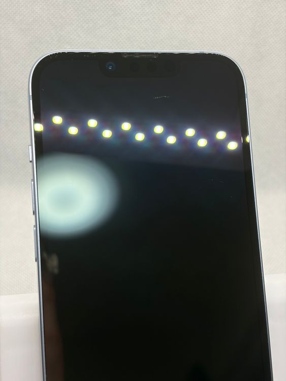 ���Хåƥ꡼84% SIM�ե꡼ iPhone14 128GB �֥롼