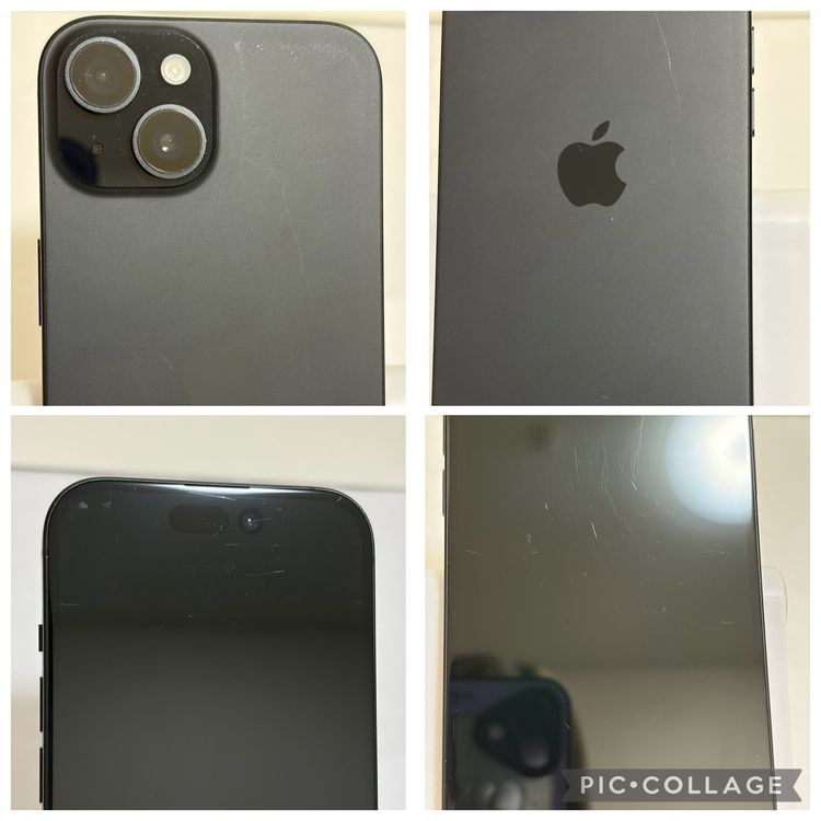 ���Хåƥ꡼90% SIM�ե꡼ iPhone15 128GB �֥�å�