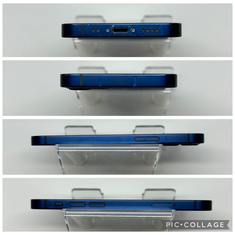 ��SIM�ե꡼ iPhone12mini  128GB �֥롼 �Хåƥ꡼78%