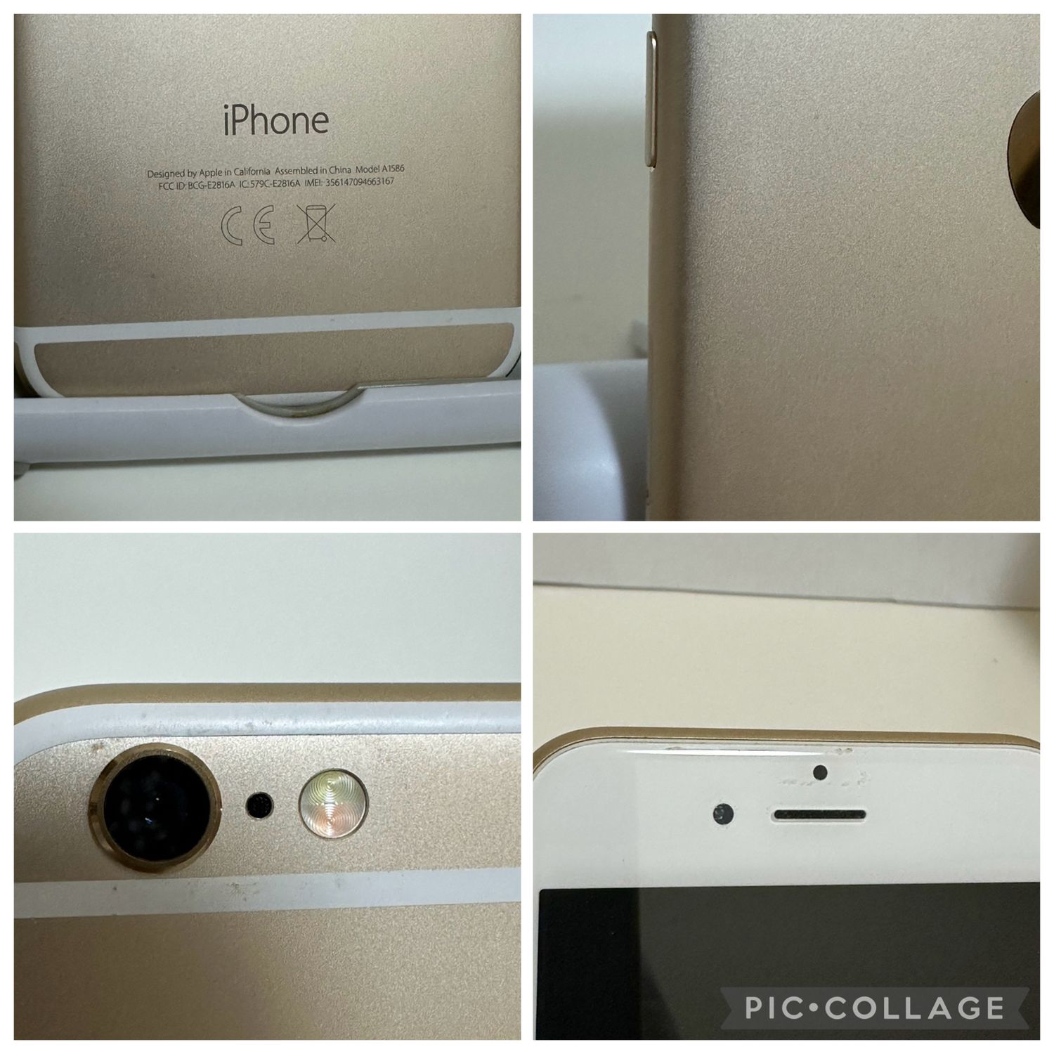 ムスビー｜○docomo iPhone6 64GB ゴールド バッテリー100%【iPhone6