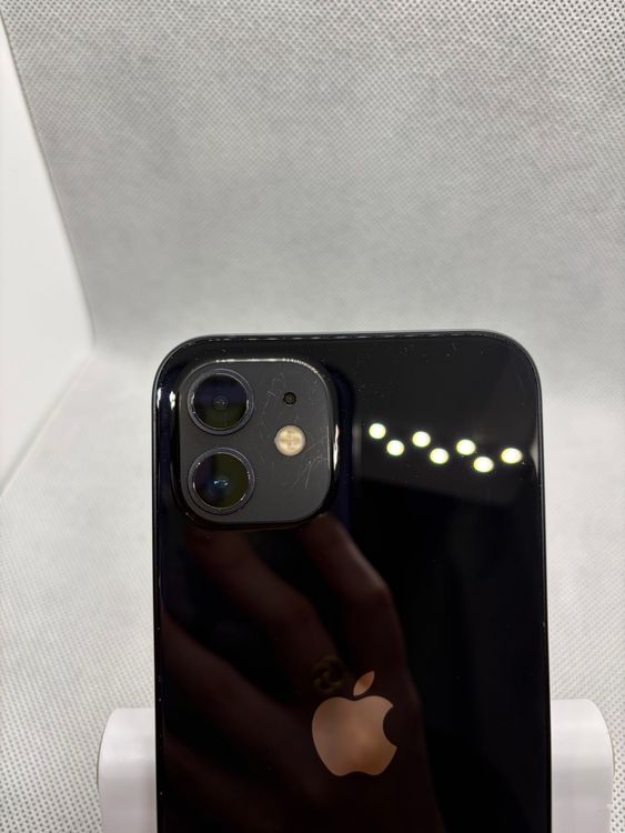 ���ϥԥͥ��ͥå� SIM�ե꡼ iPhone12 128GB �֥�å� �Хåƥ꡼87%