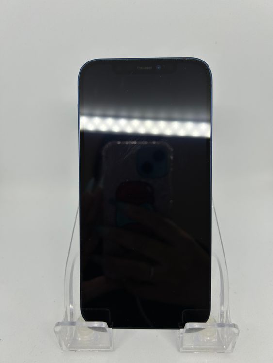 ��SIM�ե꡼ iPhone12  128GB �֥롼 �Хåƥ꡼74%