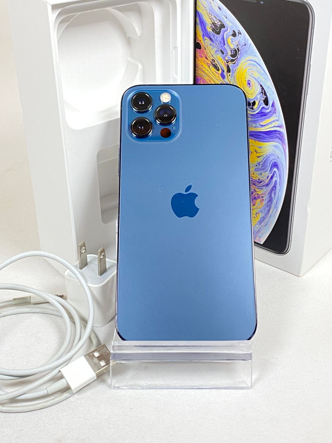 Apple iPhone 12 Pro 本体 パシフィックブルー　128GB iPhone - iPhone12 Pro 128GB パシフィックブルー SIMフリー