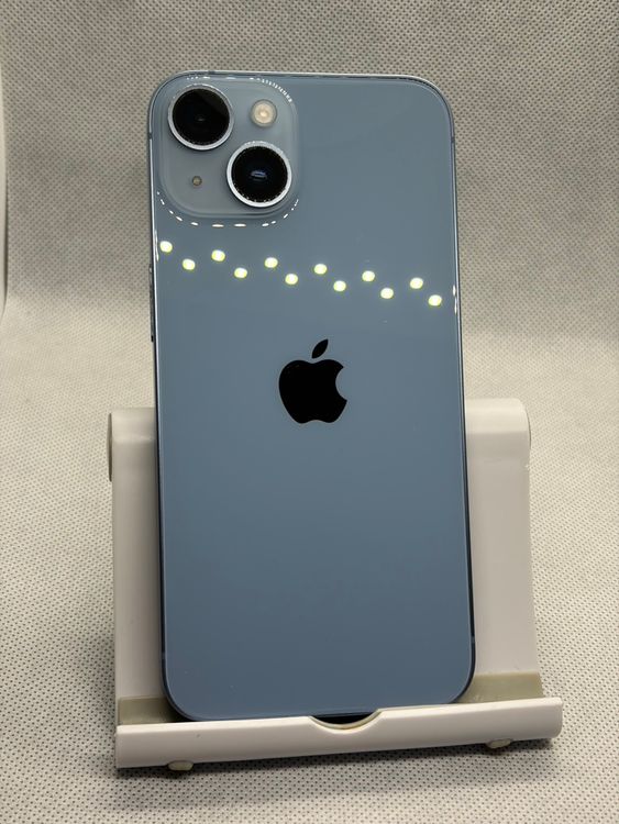 ������ SIM�ե꡼ iPhone14 128GB �֥롼 �Хåƥ꡼82%