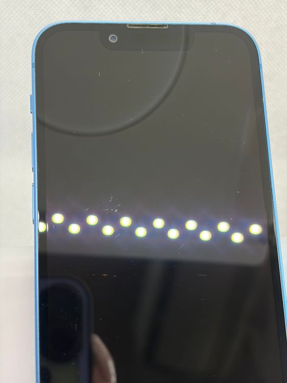 ���Хåƥ꡼100% SIM�ե꡼ iPhone13mini 128GB �֥롼