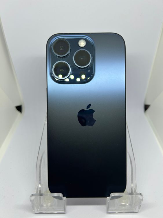 ��SIM�ե꡼ iPhone15Pro  128GB �֥롼�����˥��� �Хåƥ꡼87%