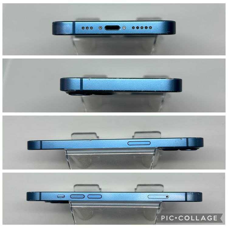 ��SIM�ե꡼ iPhone13  128GB �֥롼 �Хåƥ꡼75%