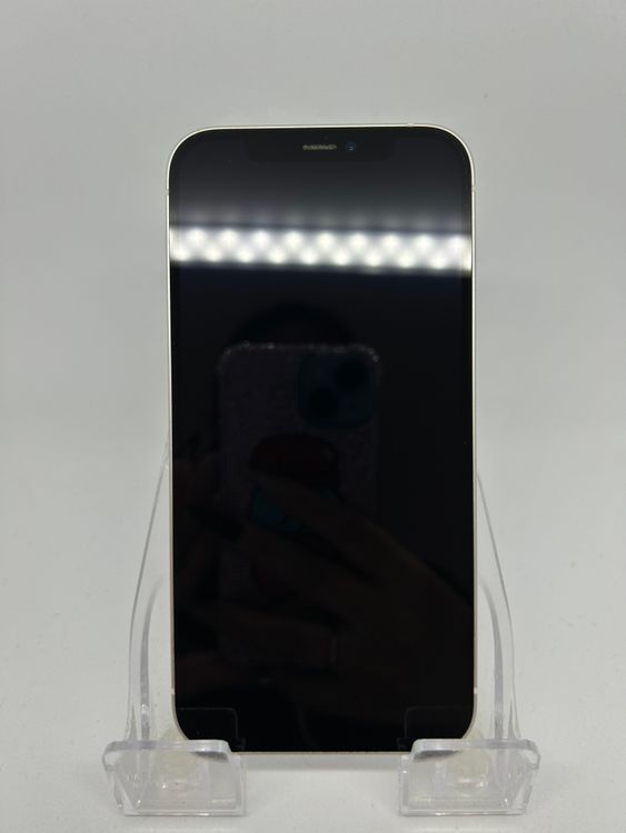 ���ϥԥͥ��ͥå� SIM�ե꡼ iPhone12  128GB �ۥ磻�� �Хåƥ꡼73%