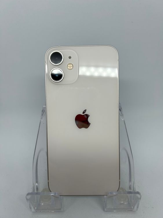 ��SIM�ե꡼ iPhone12mini  64GB �ۥ磻�� �Хåƥ꡼75%