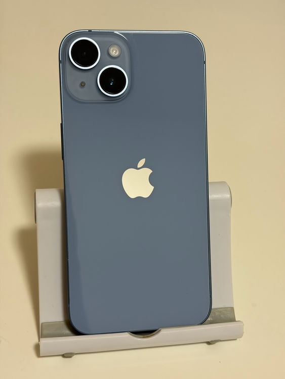 ������ �Хåƥ꡼87% SIM�ե꡼ iPhone14 128GB �֥롼
