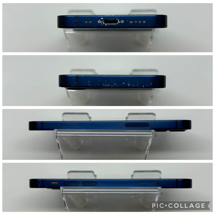 ���ϥԥͥ��ͥå� SIM�ե꡼ iPhone12mini  128GB �֥롼 �Хåƥ꡼74%