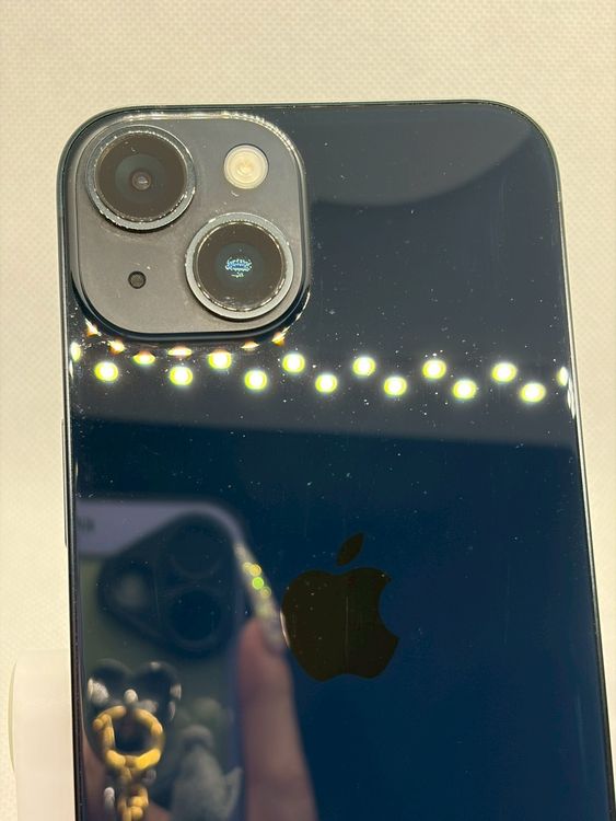 ���Хåƥ꡼85% SIM�ե꡼ iPhone14 128GB �ߥåɥʥ���