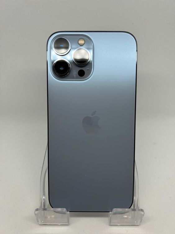 ��SIM�ե꡼ iPhone13ProMax  128GB ������֥롼 �Хåƥ꡼77%