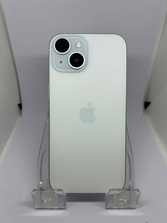 ��SIM�ե꡼ iPhone15  128GB �֥롼 �Хåƥ꡼100%