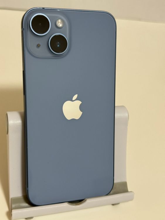 ���Хåƥ꡼87% SIM�ե꡼ iPhone14 128GB �֥롼