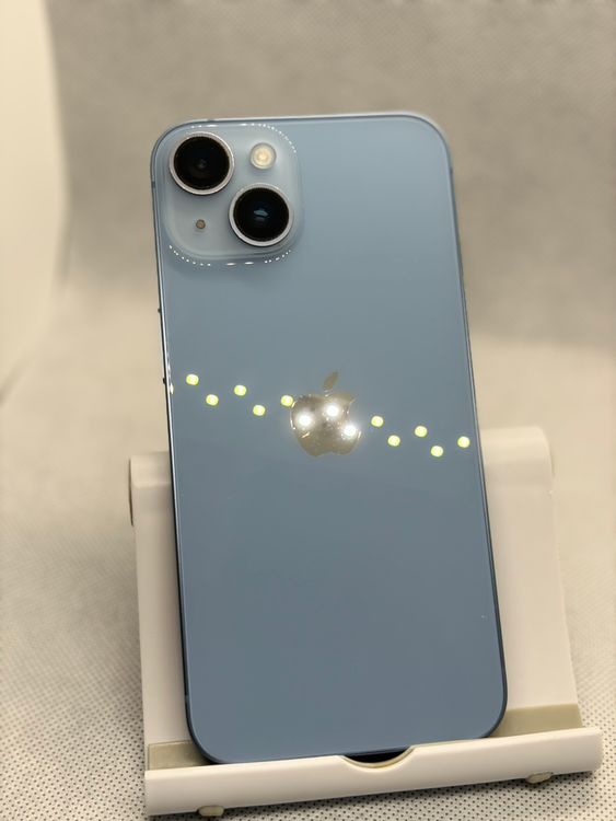 ���Хåƥ꡼91% Ķ���� SIM�ե꡼ iPhone14 128GB �֥롼