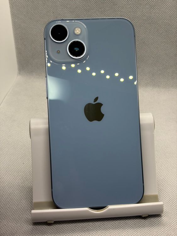 ��SIM�ե꡼ iPhone14 128GB �֥롼 �Хåƥ꡼80%