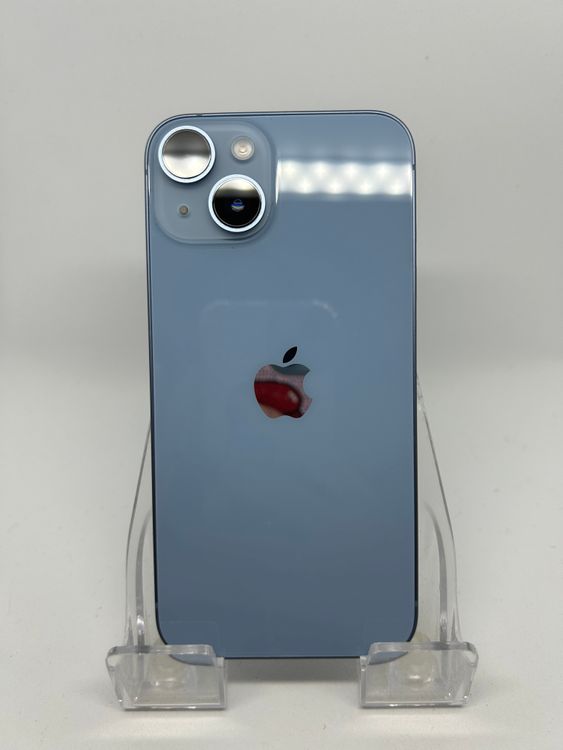 ������ SIM�ե꡼ iPhone14  128GB �֥롼 �Хåƥ꡼86%