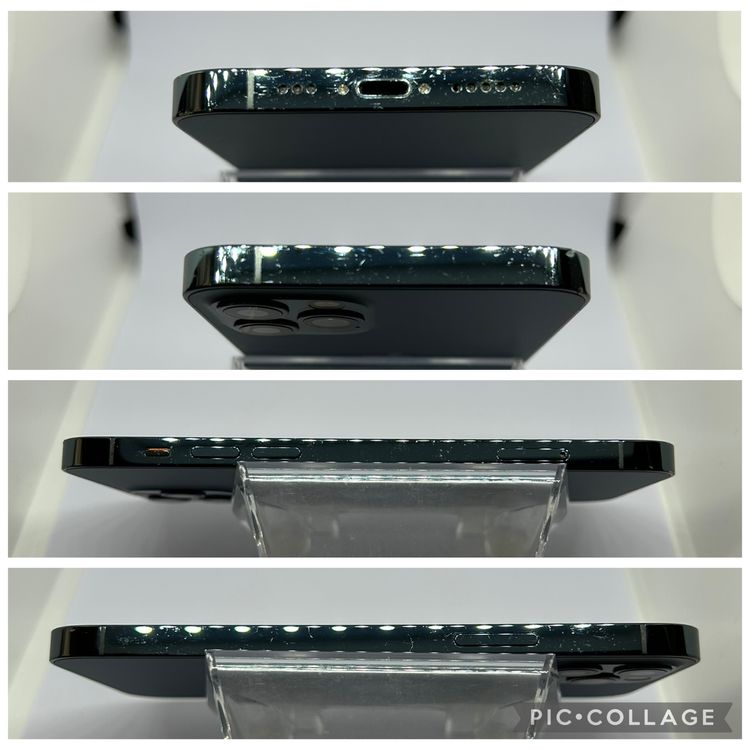��SIM�ե꡼ iPhone12Pro  128GB �ѥ��ե��å��֥롼 �Хåƥ꡼73%