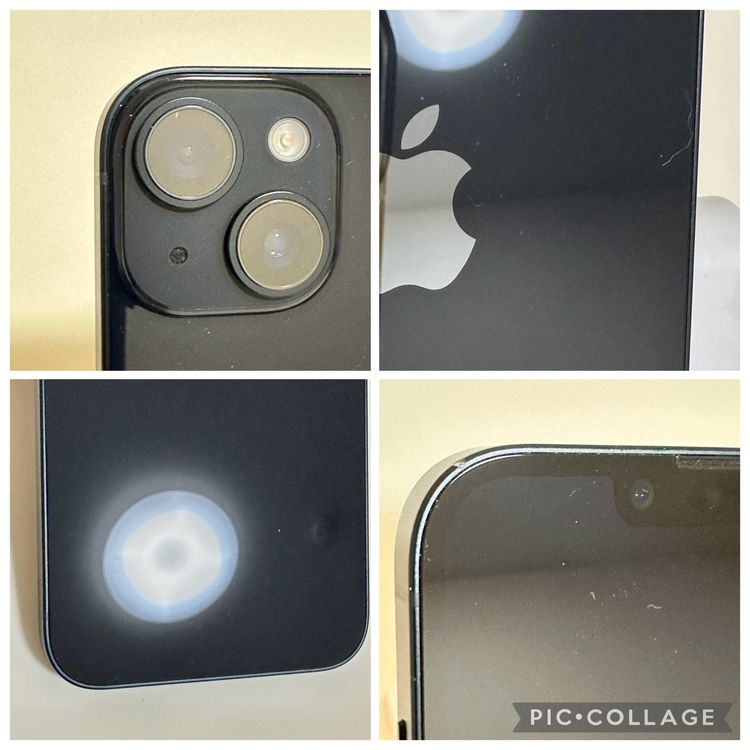 ���Хåƥ꡼81% SIM�ե꡼ iPhone14 128GB �ߥåɥʥ���