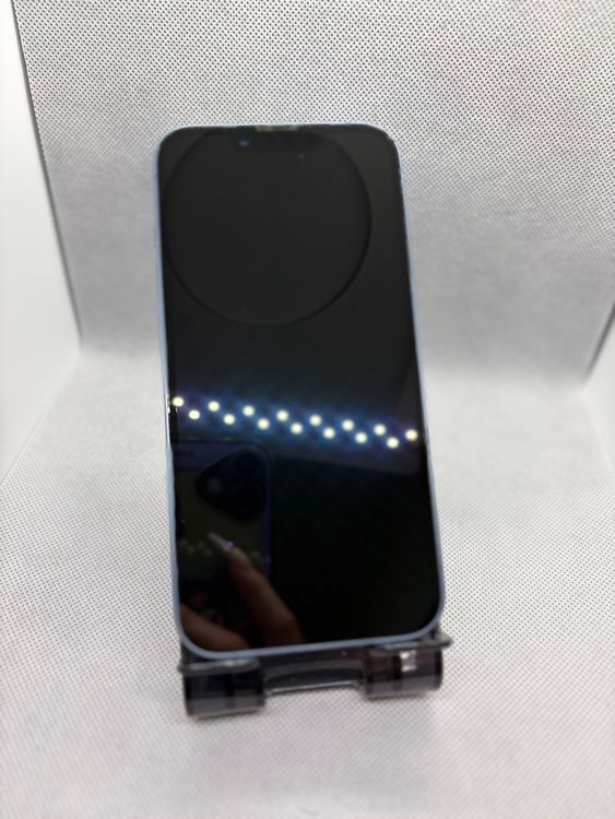 ���ϥԥͥ��ͥå� SIM�ե꡼ iPhone14 128GB �֥롼 �Хåƥ꡼85%