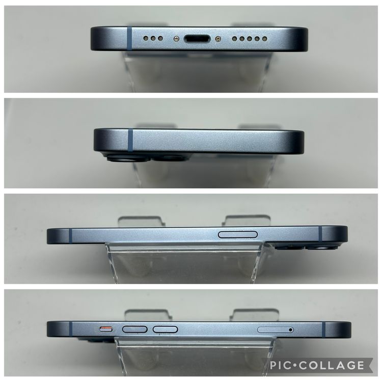 ������ SIM�ե꡼ iPhone14  128GB �֥롼 �Хåƥ꡼79%