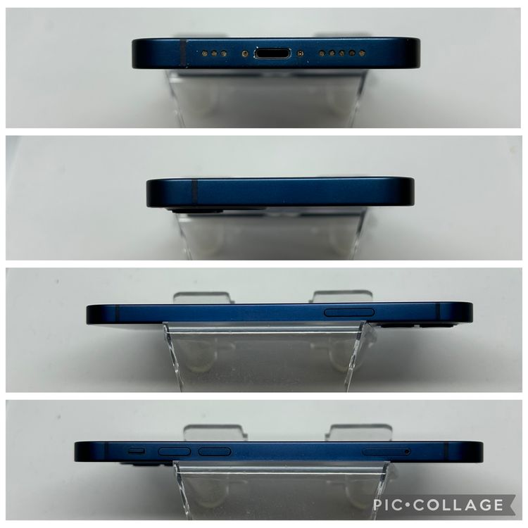 ���ϥԥͥ��ͥå� SIM�ե꡼ iPhone12  64GB �֥롼 �Хåƥ꡼76%