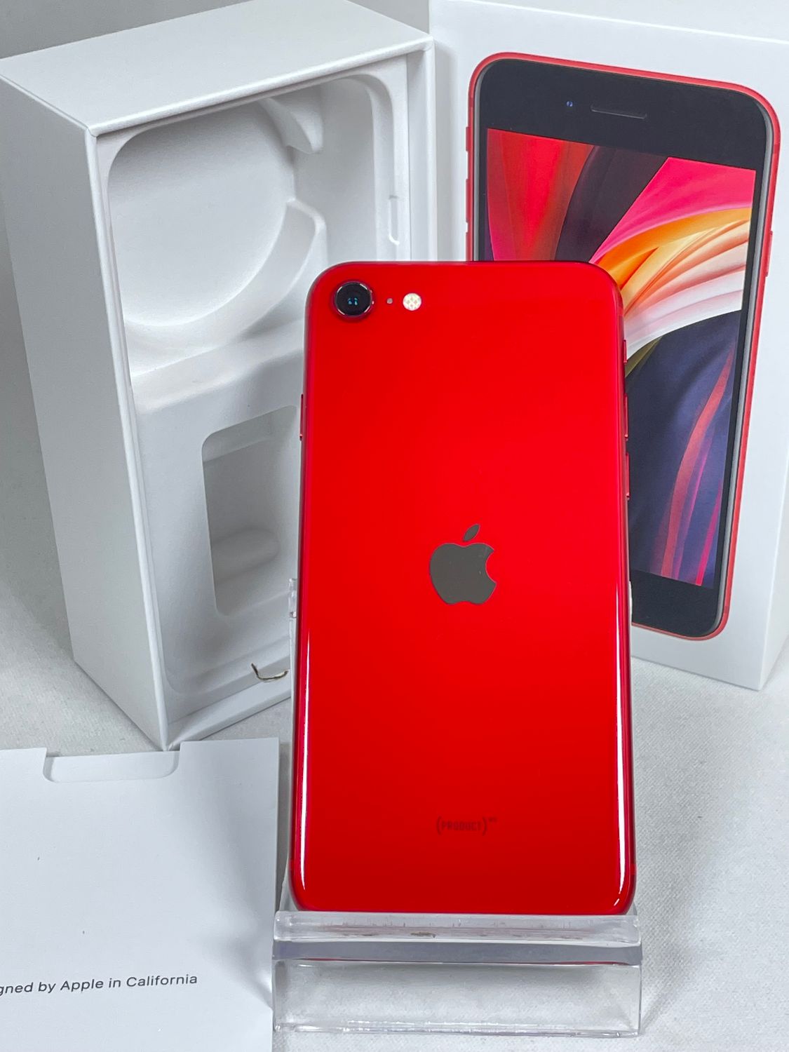 ムスビー｜○ハピネスネット SIMフリー iPhoneSE第2世代 128GB レッド 