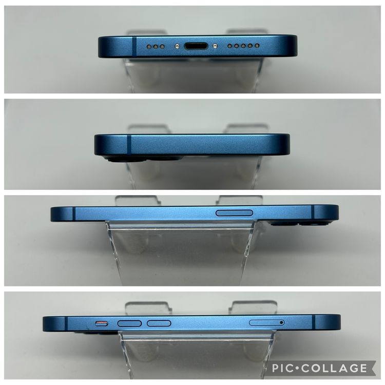 ������ SIM�ե꡼ iPhone13  128GB �֥롼 �Хåƥ꡼82%