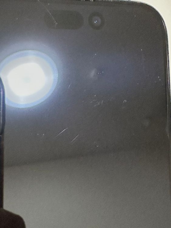 ���Хåƥ꡼83% SIM�ե꡼ iPhone15Pro 128GB �֥롼�����˥���