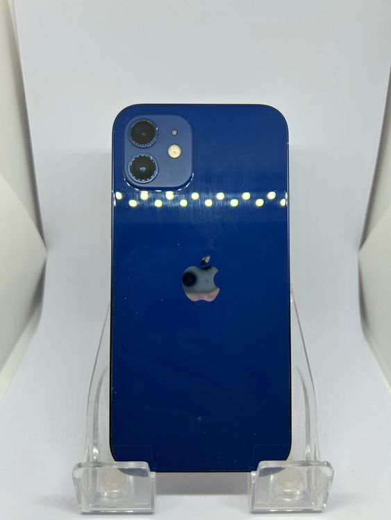 ��SIM�ե꡼ iPhone12  128GB �֥롼 �Хåƥ꡼74%