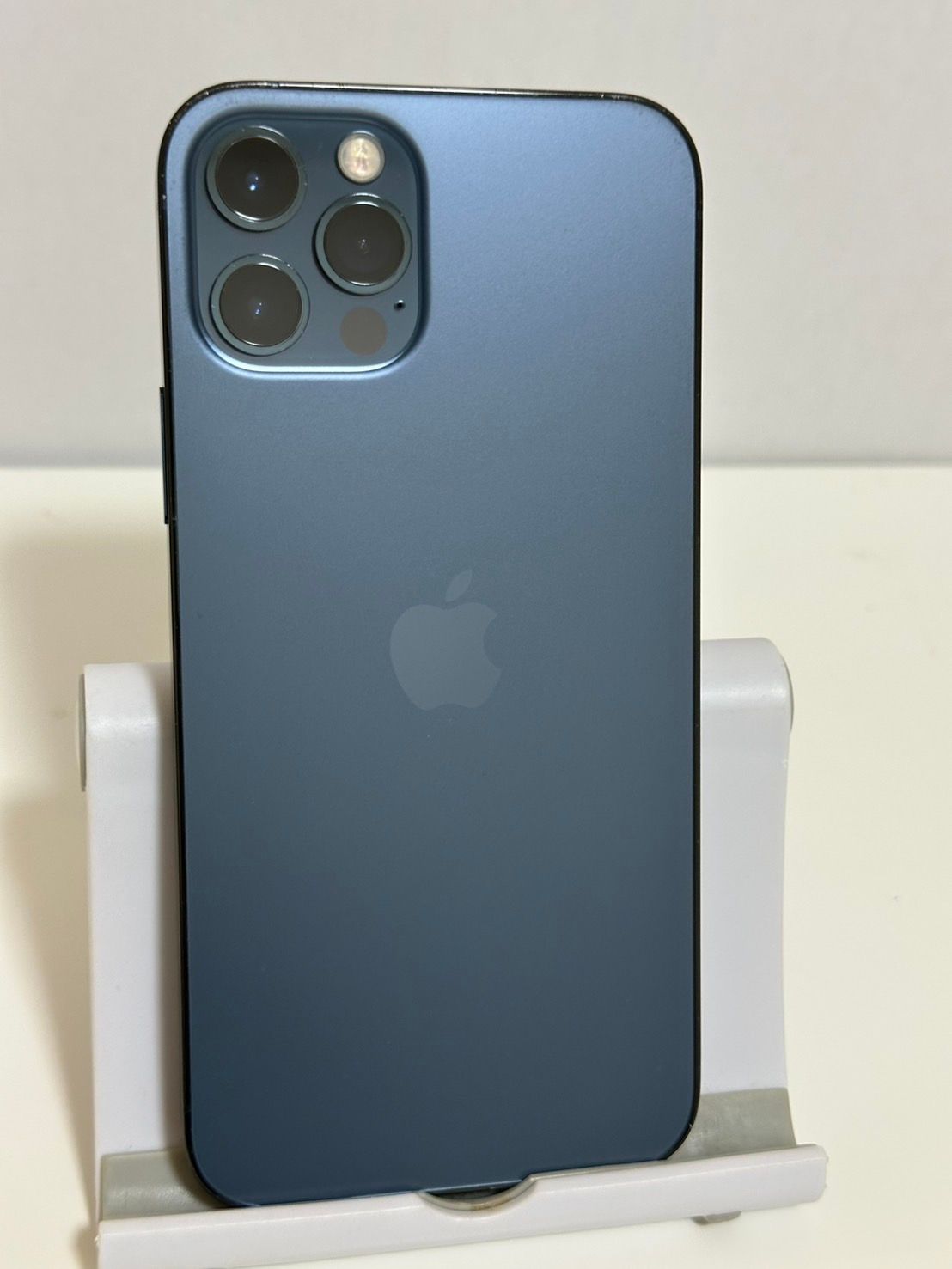【4475】iPhone12PROパシフィックブルー 128GB simフリー ムスビー｜○SIMフリー iPhone12Pro 128GB パシフィックブルー