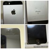 ���Хåƥ꡼89% SIM�ե꡼ iPhoneSE 64GB ���졼