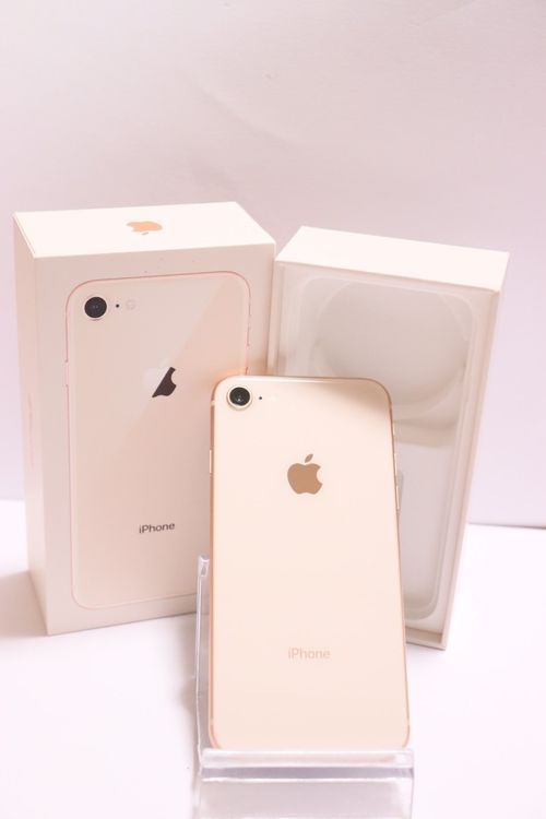 美品 国内版 SIMフリー iPhone8 256GB ゴールド色 ムスビー｜○ハピネスネット SIMフリー iPhone8 256GB ゴールド