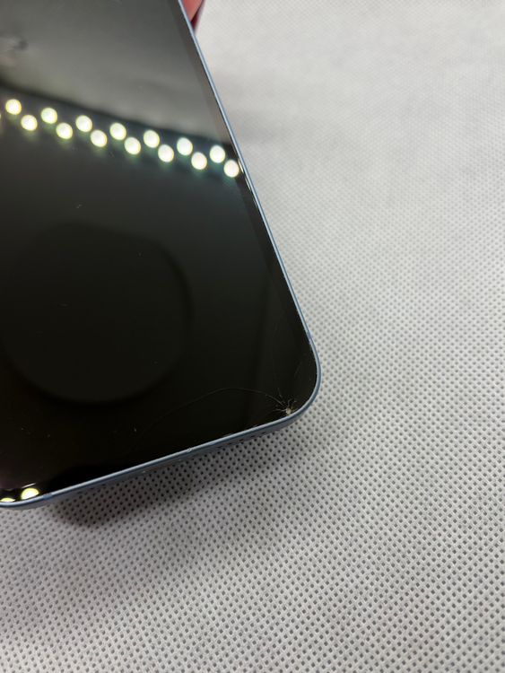 ���ϥԥͥ��ͥå� SIM�ե꡼ iPhone14 128GB �֥롼 �Хåƥ꡼80%