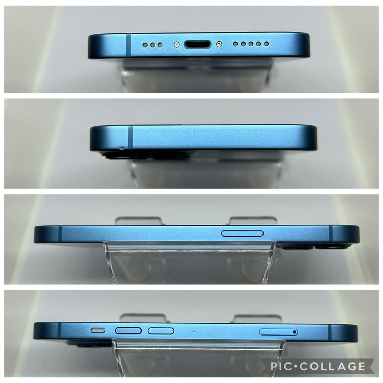 ��SIM�ե꡼ iPhone13  128GB �֥롼 �Хåƥ꡼79%
