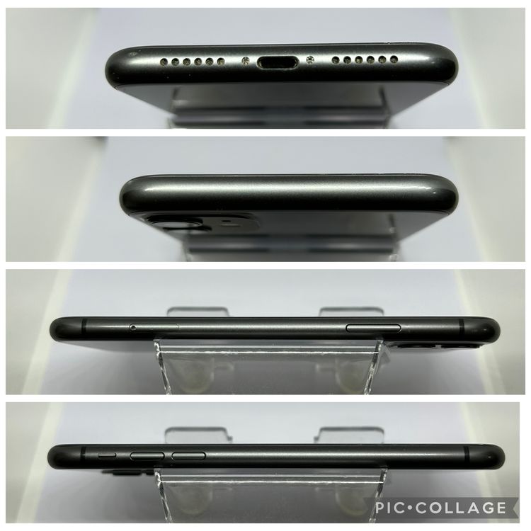 ��SIM�ե꡼ iPhone11  64GB �֥�å� �Хåƥ꡼75%