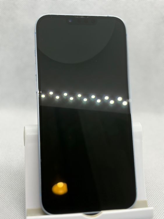 ���Хåƥ꡼85% SIM�ե꡼ iPhone14Plus 256GB �֥롼