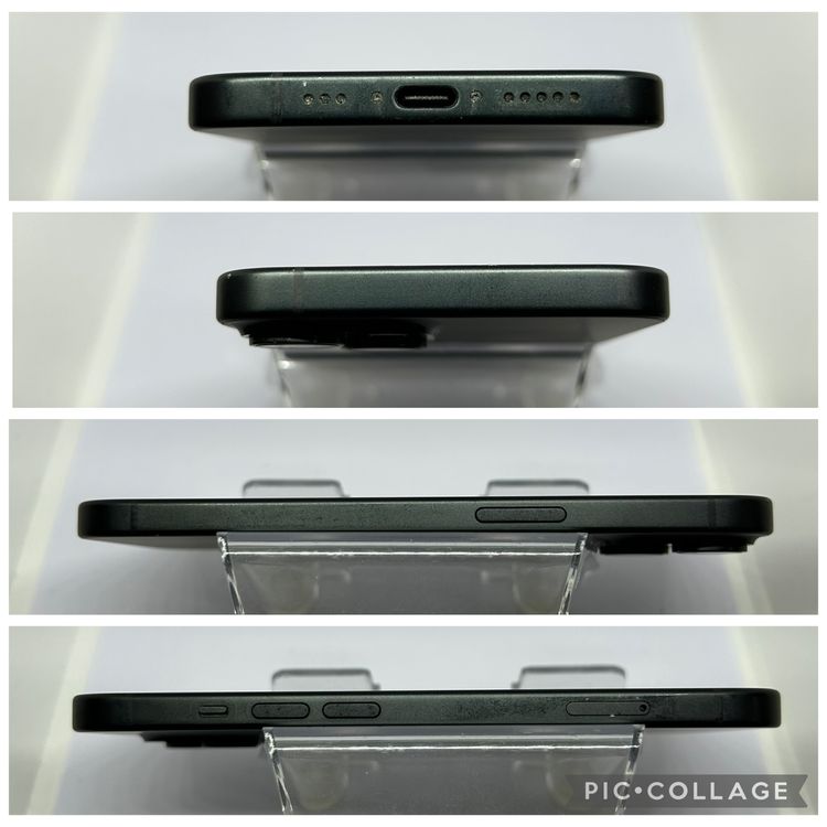 ��SIM�ե꡼ iPhone15  128GB �֥�å� �Хåƥ꡼76%