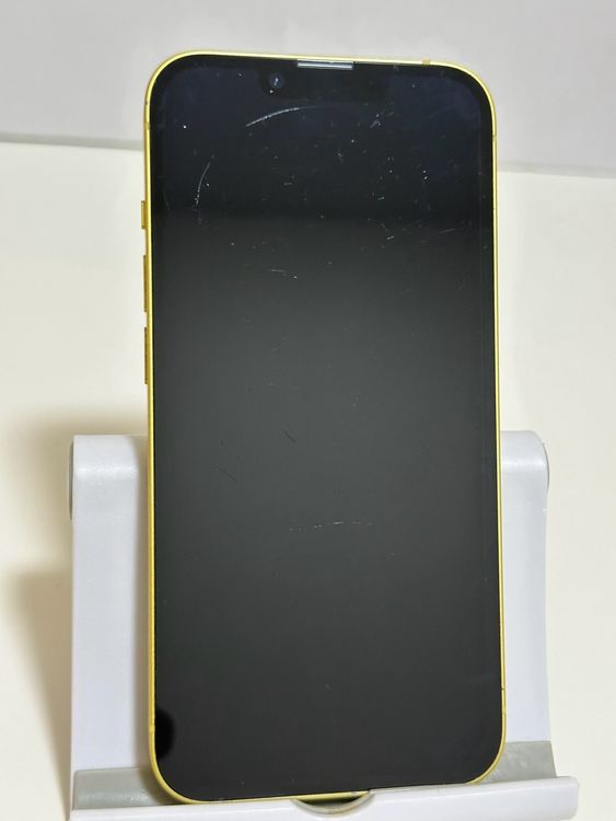 ���Хåƥ꡼84% SIM�ե꡼ iPhone14 128GB ��������